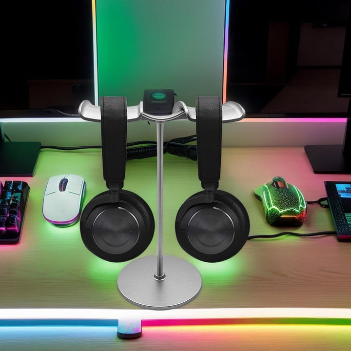 Desktop Headphone Stand, Metal Headphone Holder, Headphone Storage Display, Earphones Display Rack,