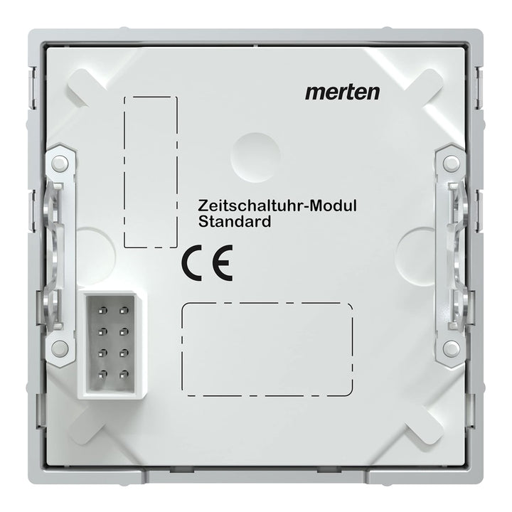 Schneider Electric Merten MEG5754-0460 Zeitschaltuhr-Modul Standard, digitale Unterputz Wochenzeitsc