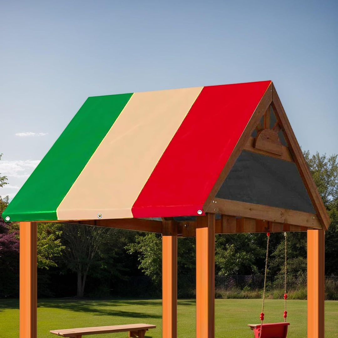 Swing Set Ersatzplane, Spielplatz -Baldachinersatzabdeckung | Wasserdichtes Spielplatzdach Baldachin