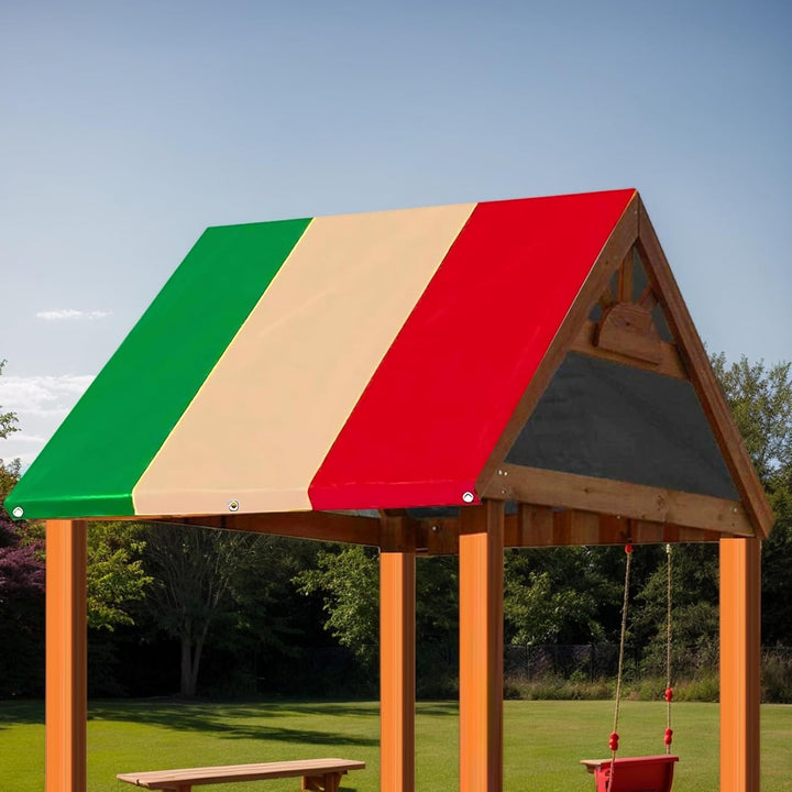 Swing Set Ersatzplane, Spielplatz -Baldachinersatzabdeckung | Wasserdichtes Spielplatzdach Baldachin