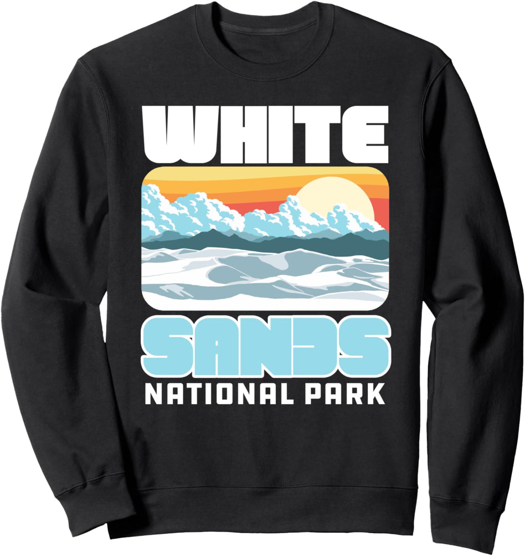 Vintage White Sand National Park Retro 80's Graphic Sweatshirt