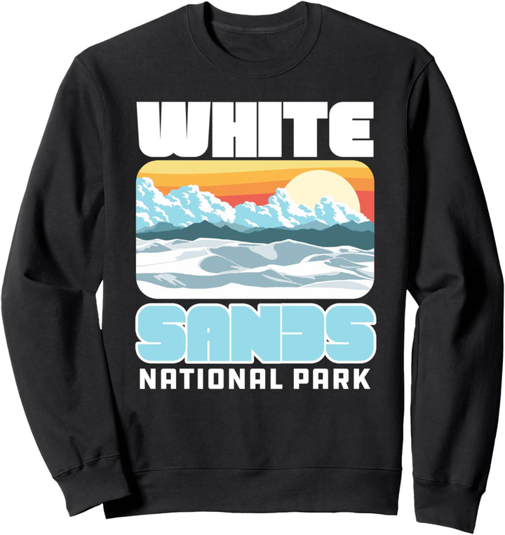 Vintage White Sand National Park Retro 80's Graphic Sweatshirt