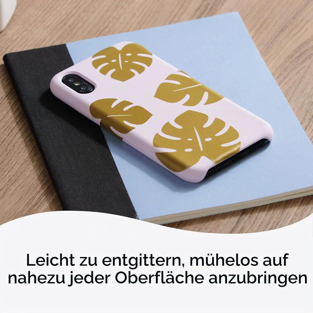 Cricut Smart Metallic Vinyl Abnehmbar | Champagner | 3,6 m | Selbstklebende Vinylrolle | Für die Ver