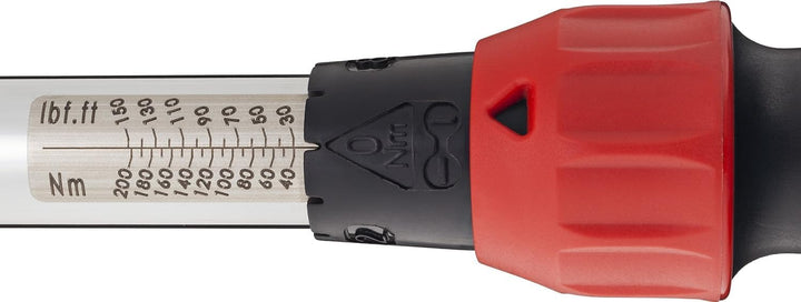 ViGOR Drehmomentschlüssel 1/2 Zoll V3441, 40 - 200 Nm, Vierkant-Abtrieb 12,5mm, Werkzeug für Reifenw