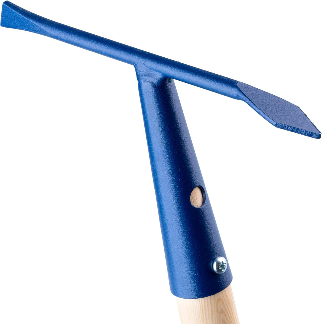 KADAX Moosschaber mit langen Klingen, Fugenkratzer mit langem Stiel aus Holz, Fugenreiniger zum Entf