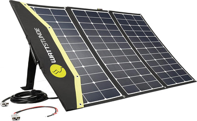 WATTSTUNDE Sunfolder Solartasche - Mobiles 12V Outdoor Solarpanel - faltbares Solarmodul (180 W), 18