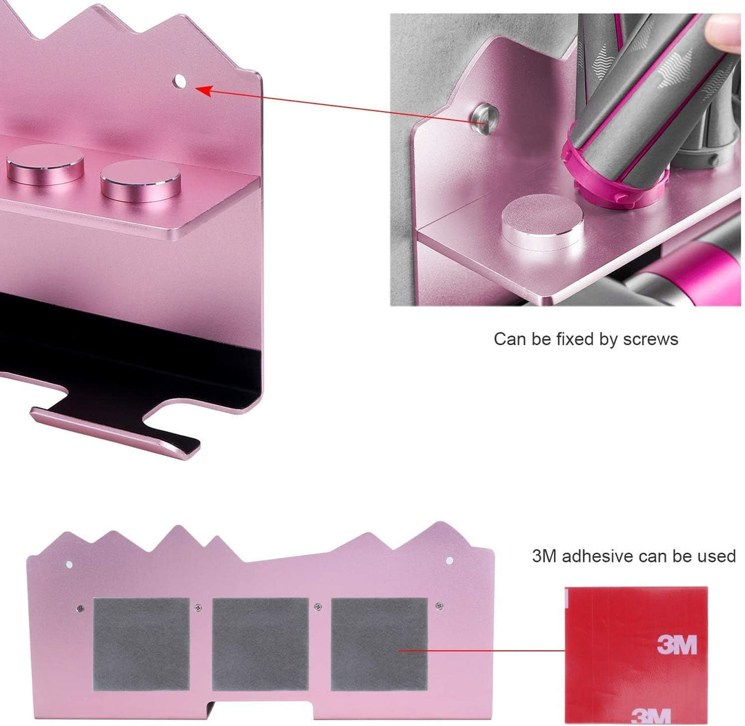 Luchs – Wandhalterung Organizer für Dyson Airwrap Haarstyler Lockenwickler Locken Haartrockner Halte