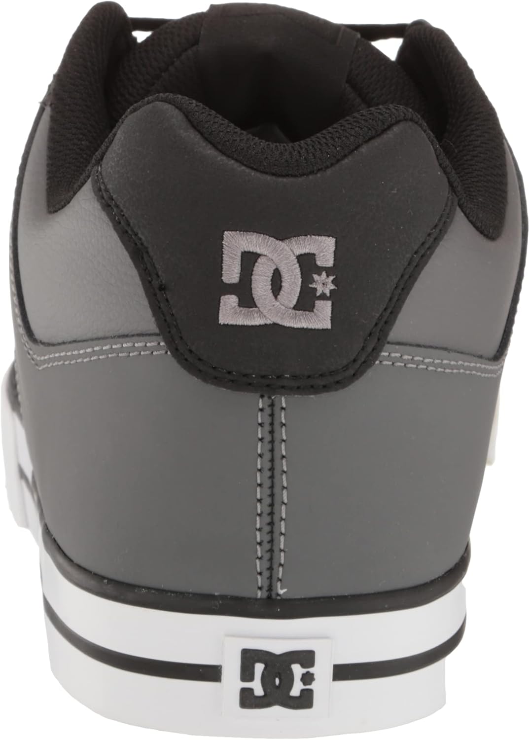 DC Shoes Herren Pure SHOE-D0300660-0WPD-black Skate-Schuh 43 EU Schwarz Grau Grau, 43 EU Schwarz Gra