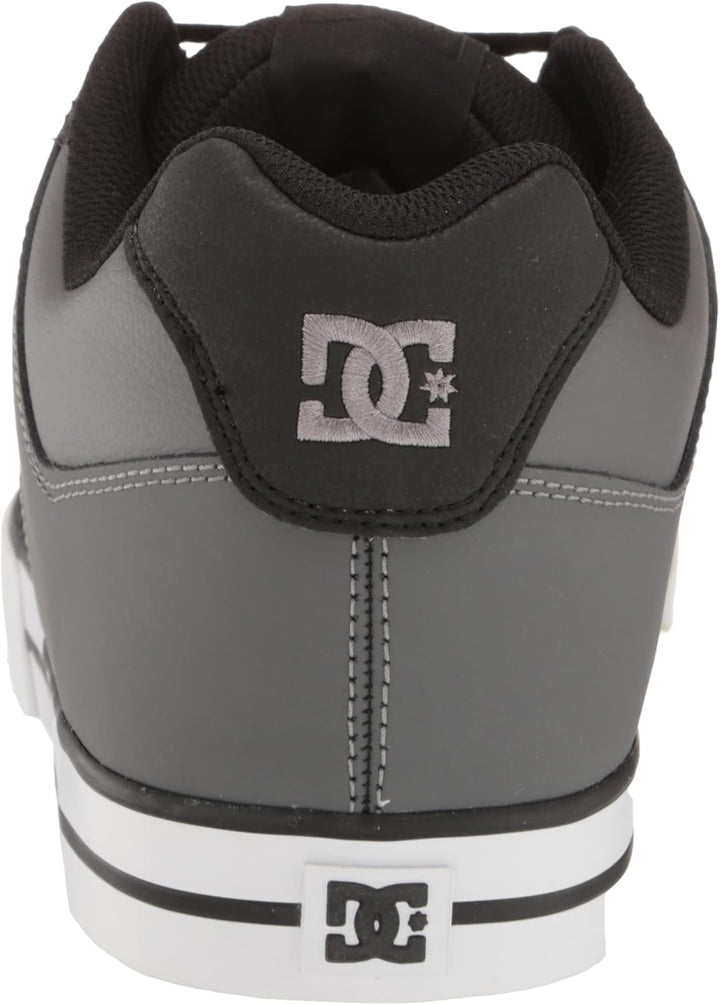 DC Shoes Herren Pure SHOE-D0300660-0WPD-black Skate-Schuh 43 EU Schwarz Grau Grau, 43 EU Schwarz Gra