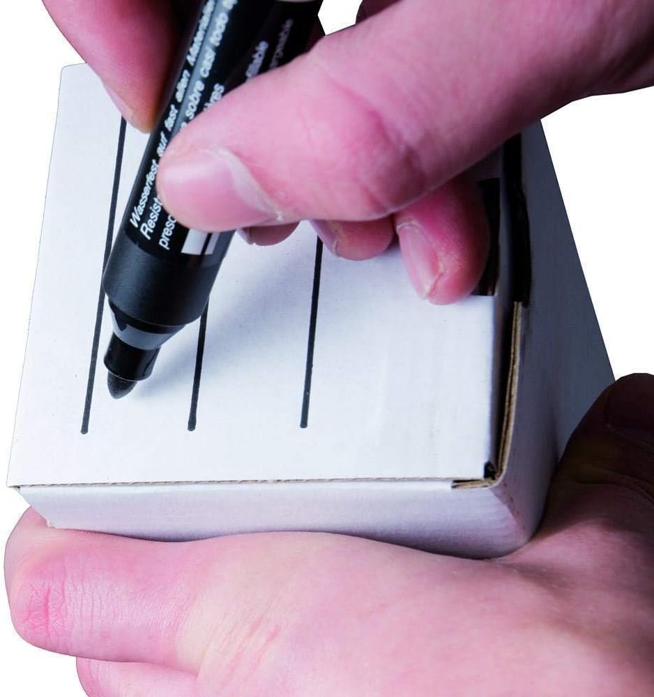 Plan-Box quadratisch Versandhülse Archivierung 750 x 75 x 75 mm weiss - A1-20 Stück