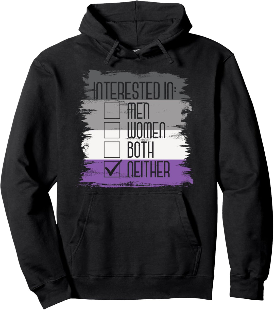Ace Pride Queer LGBTQIA Lustiges Geschenk Asexuell Pullover Hoodie