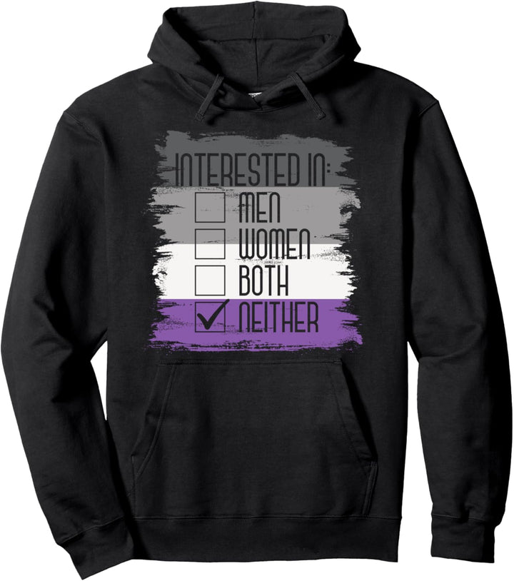 Ace Pride Queer LGBTQIA Lustiges Geschenk Asexuell Pullover Hoodie