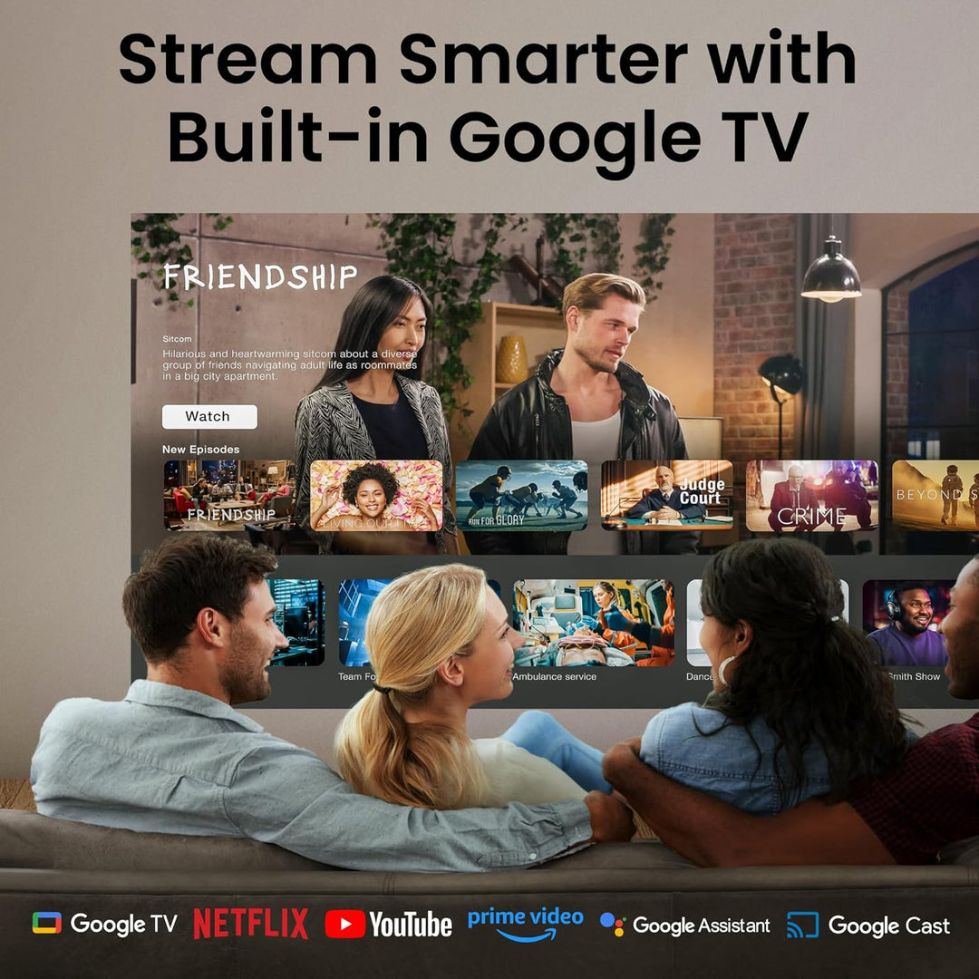 BenQ TK705STi 4K HDR Kurzdistanz Beamer, 3000 ANSI-Lumen, Google TV, Netflix, geringer Input-Lag, au