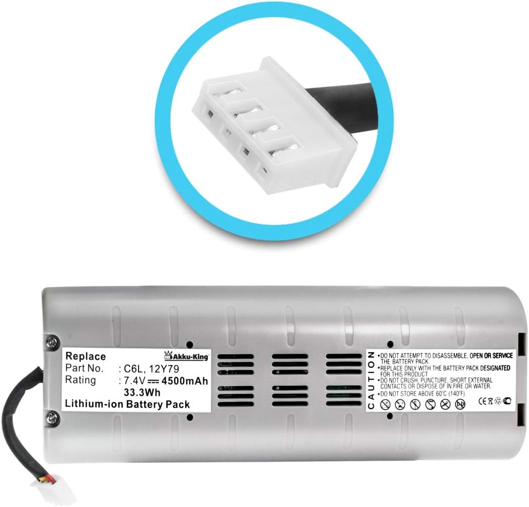 Akku-King Akku kompatibel mit Pure 12V79 C6L - 4500mAh - für Evoke 2, 3 Elan DX40 Elan 2 Elan RV40 O