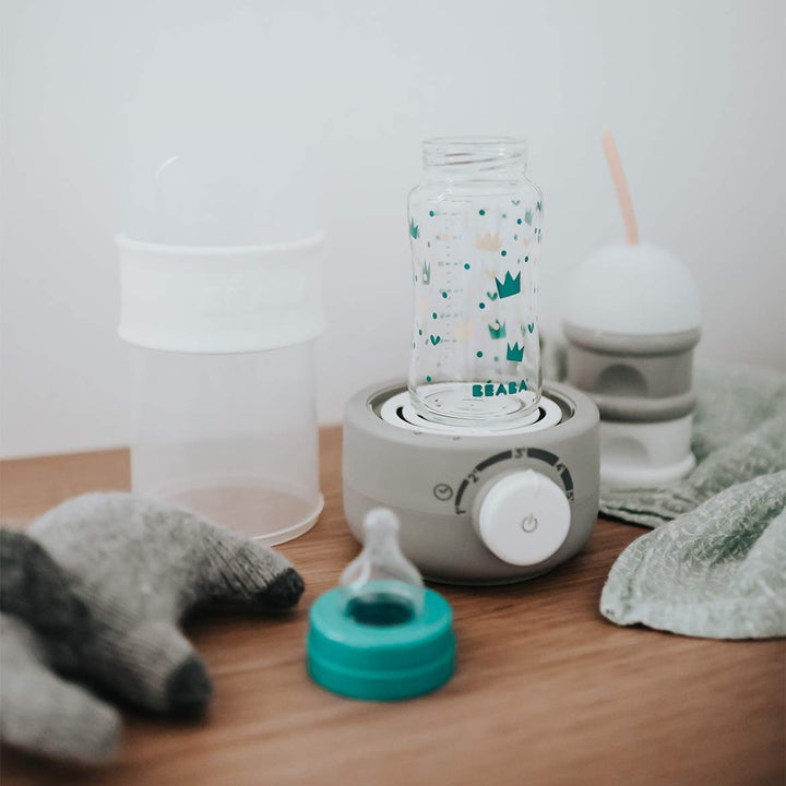 Béaba - Babymilk Fläschchenwärmer mit Dampf, grau, Grau