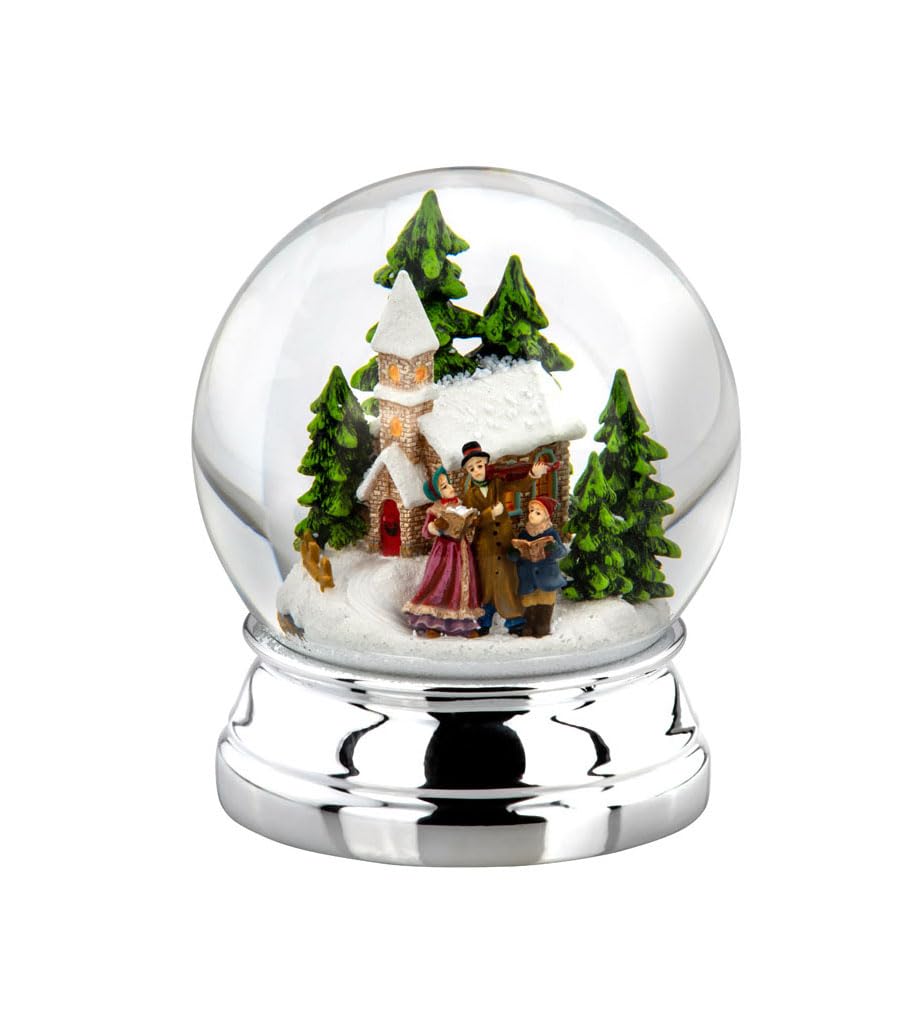 Schneekugel Weihnachtssänger XL Höhe 12,0 cm, Ø 10,0 cm