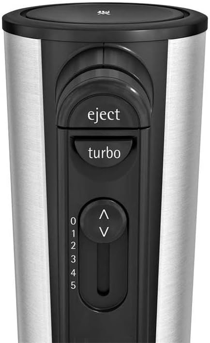 WMF Kult X Edition Handrührer, Handrührgerät, Quirl mit 5 Geschwindigkeitsstufen, Turbofunktion, Han