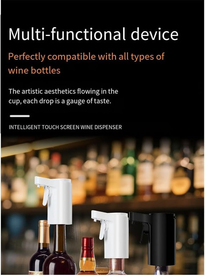 Elektrischer Wein & Whisky Dekanter, Luftspender Elektrischer Weingurer Luftspender Pumpengurnerwein