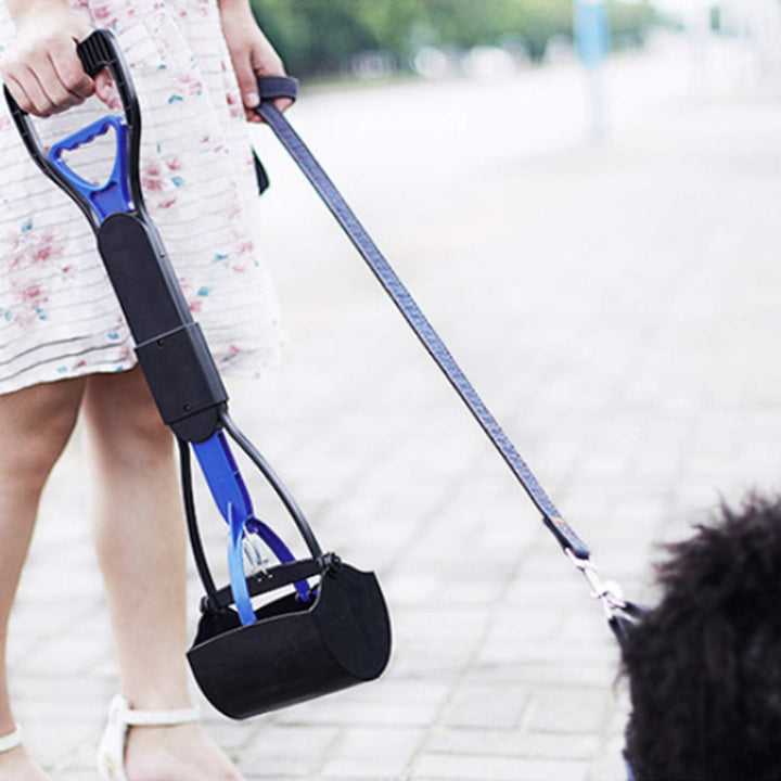 Pooper Scooper, Hundekotschaufel, Kotschaufel für Haustiere, zusammenklappbar, tragbar, mit langem G