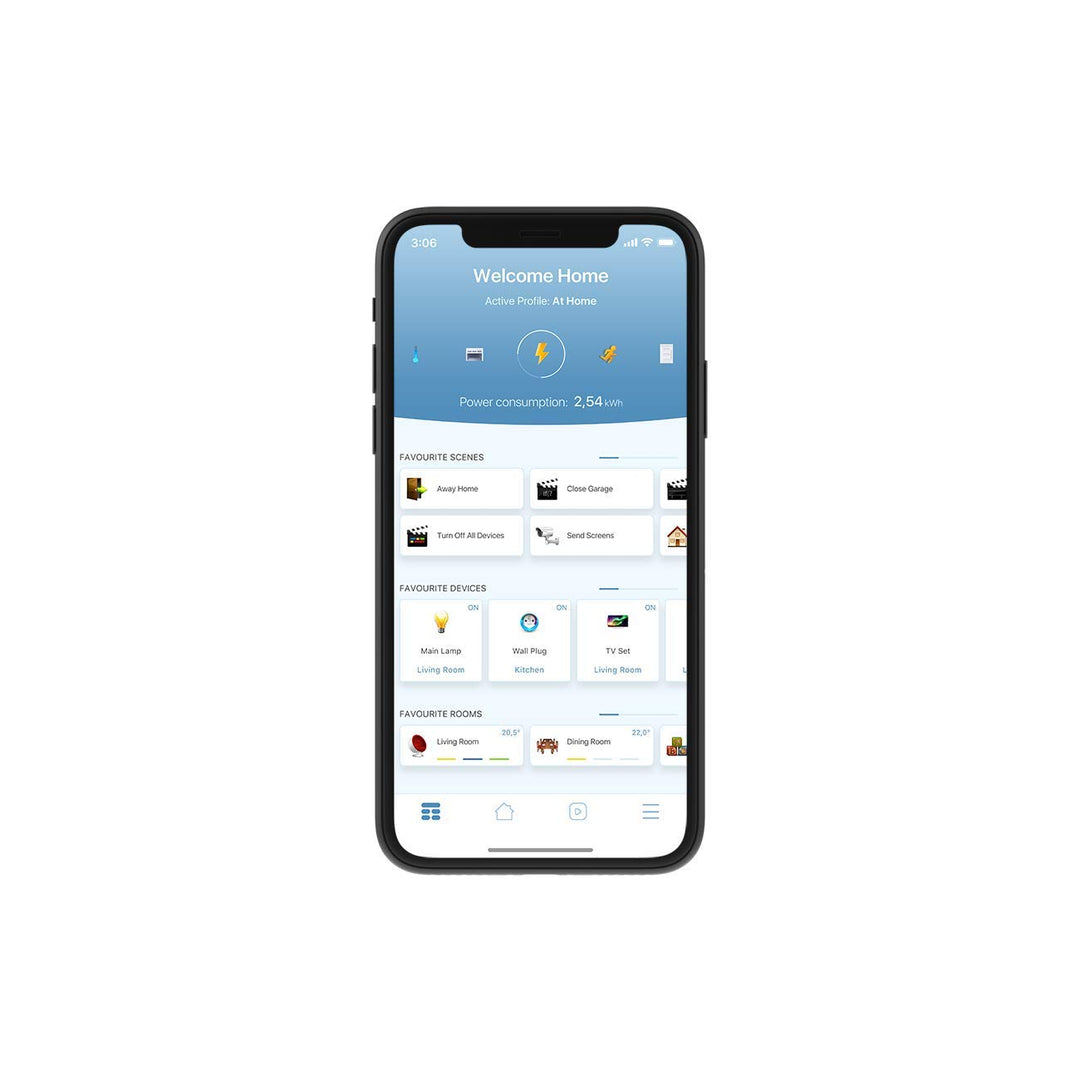 FIBARO Single Smart Module/ Z-Wave Plus Relaisschalter, Drahtloser Ein-Aus-Auslöser, FGS-214 Smart S