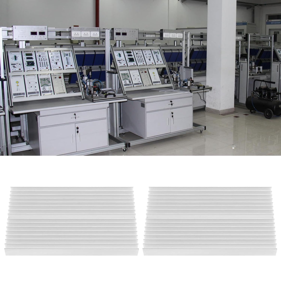 Aluminium-Kühlkörper-Kühlkörper für Computer, Strom, IC, Power, elektrisches Gerät, 100 mm x 60 mm x