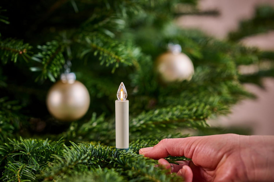 Lumix® SuperLight Bavaria Mini kabellose LED Christbaumkerzen Weihnachtsbaumkerzen 6er Erweiterungs-