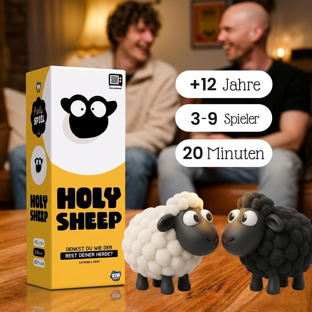 ATM Gaming Holy Sheep - Schwarmdenker oder Einzelgänger - Gesellschaftsspiele für Familie und Erwach