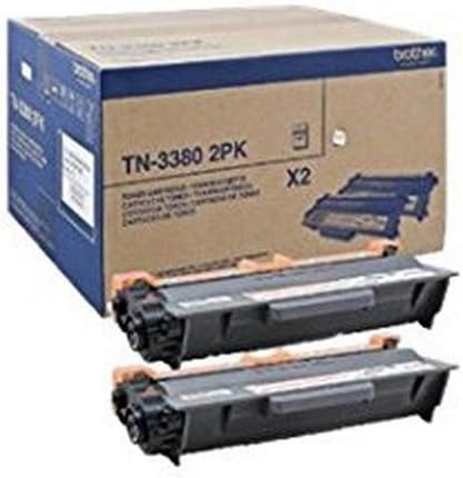 Brother TN3380TWIN Toner 8.000 Seiten 2 STueck, BA70981, Schwarz