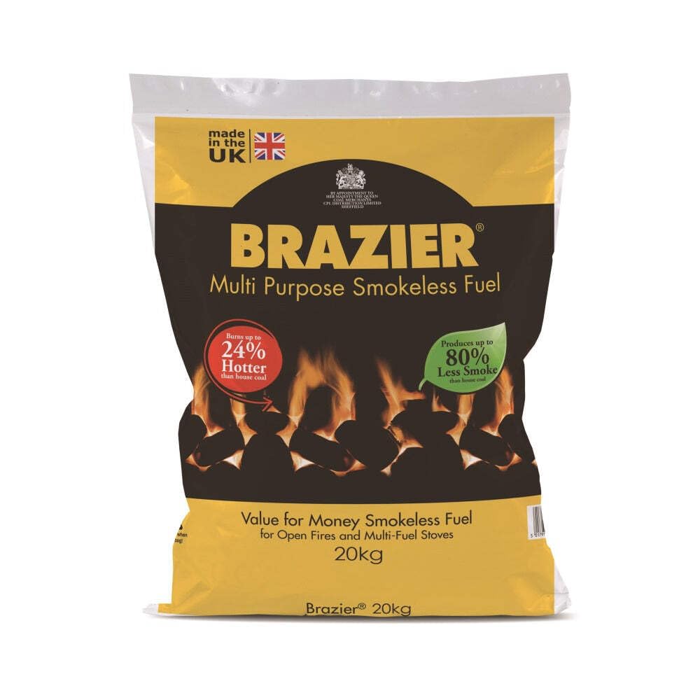 Brazier Mehrzweck-Kraftstoff, rauchfrei, 20 kg 20 kg (Pack of 1), 20 kg (Pack of 1)