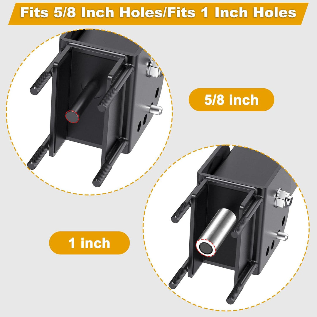Kipika Power Rack Jammer Arms – Verstellbare Höhe & Winkel Hebelarmsystem für Power Cages mit 1,6 cm