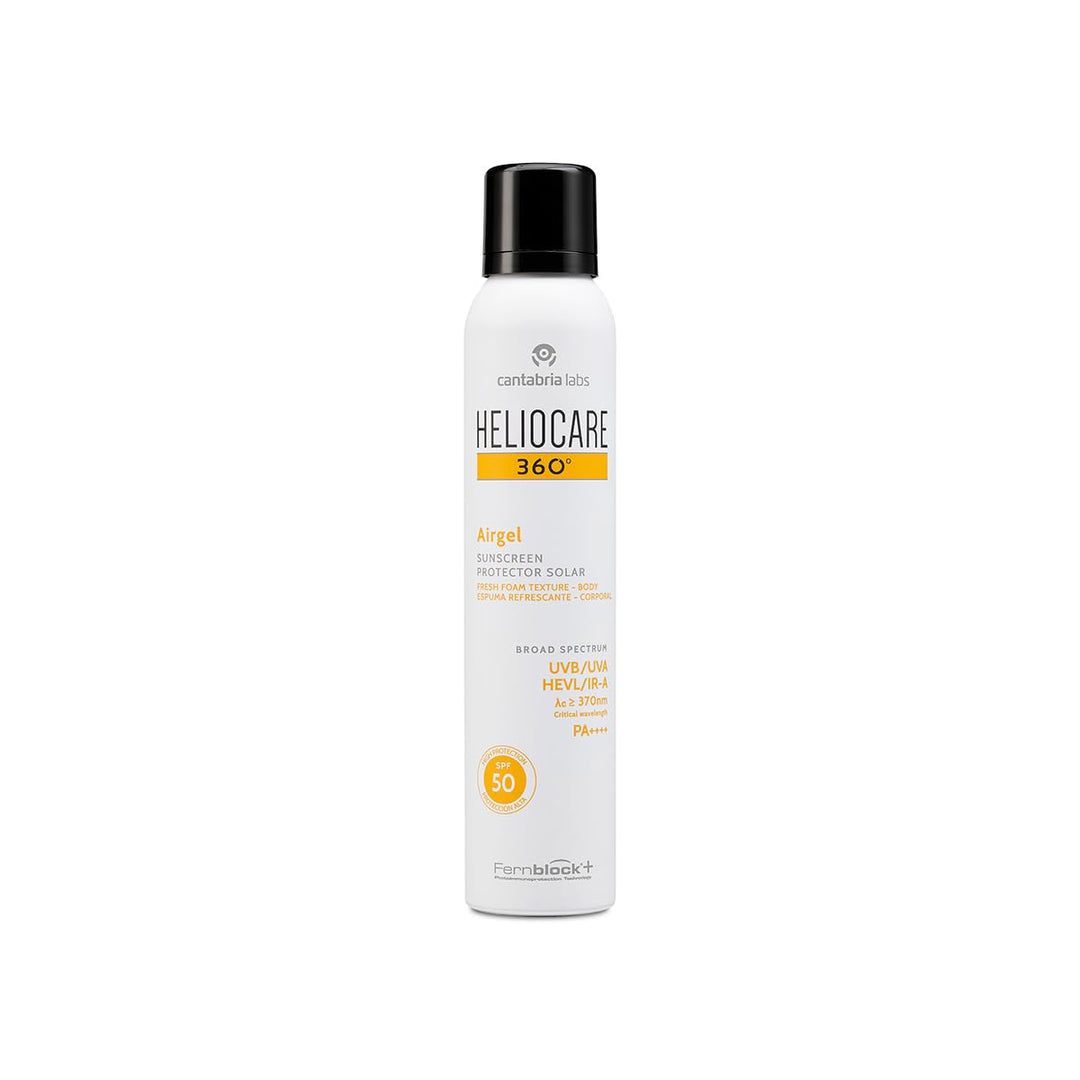 Heliocare 360° - Airgel corporal SPF 50, 200 ml, 8470001702852 200 ml (1er Pack), 200 ml (1er Pack)