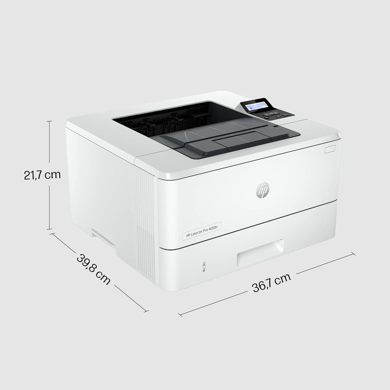 HP LaserJet Pro 4002dn Laserdrucker, Automatischer beidseitiger Druck, Hohe Druckgeschwindigkeit, Bi