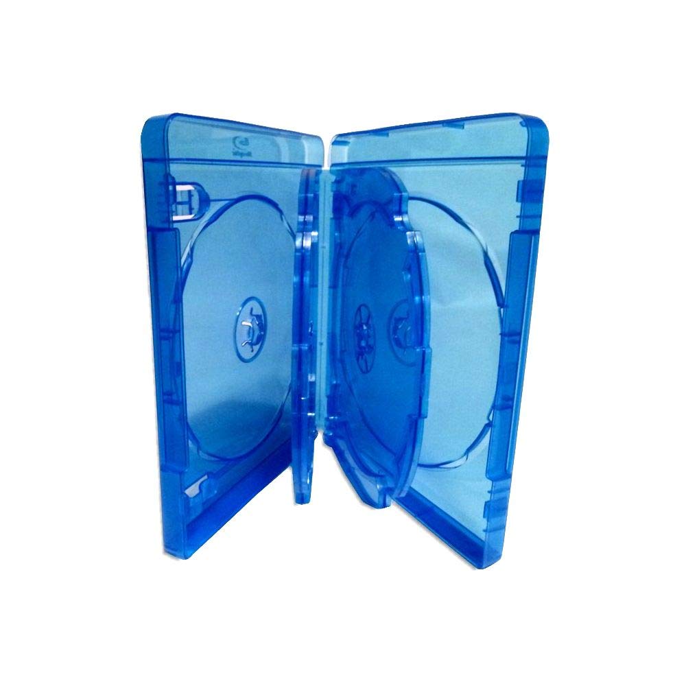 MediaRange BOX38-6-30 BD-Leerhülle, 22 mm blau