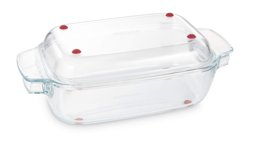 Tescoma Bräter mit Deckel GrandCHEF 34 x 19 cm, aus Glas