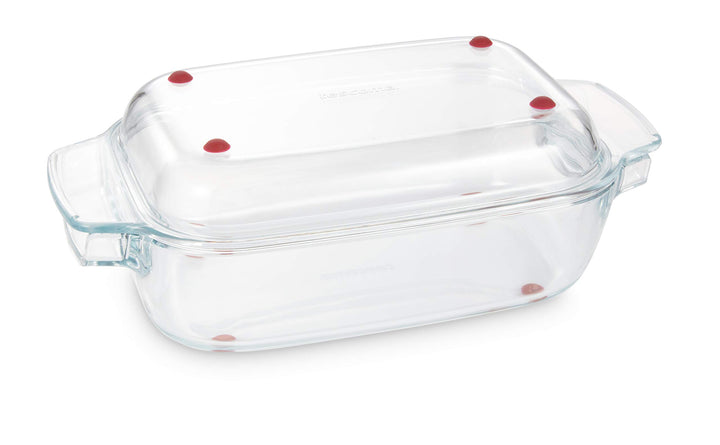 Tescoma Bräter mit Deckel GrandCHEF 34 x 19 cm, aus Glas