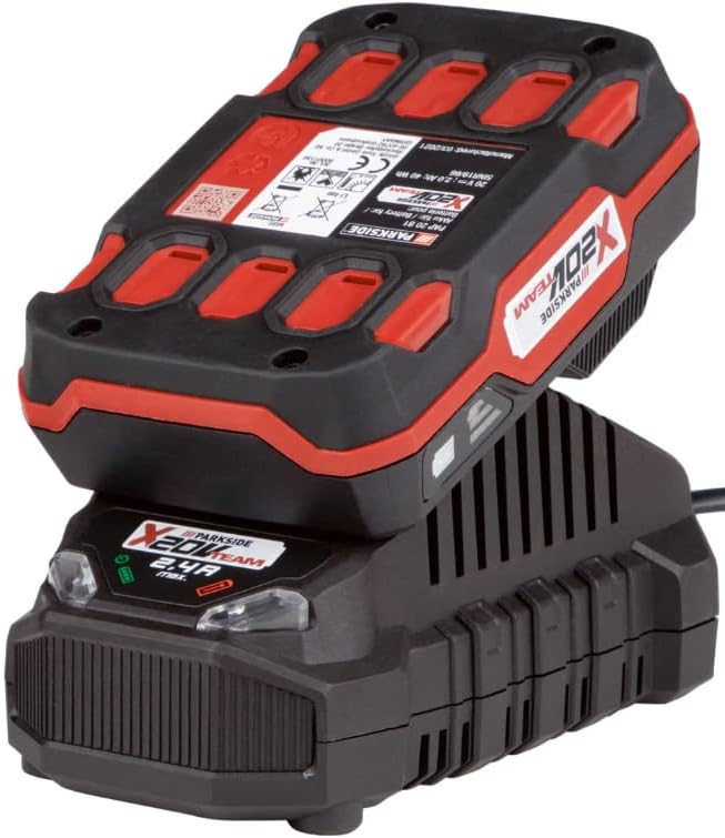 Parkside PARKSIDE® 20V Akku-Bohrschrauber PABS 20-Li E6 Akkuschrauber mit Akku u. Ladegerät
