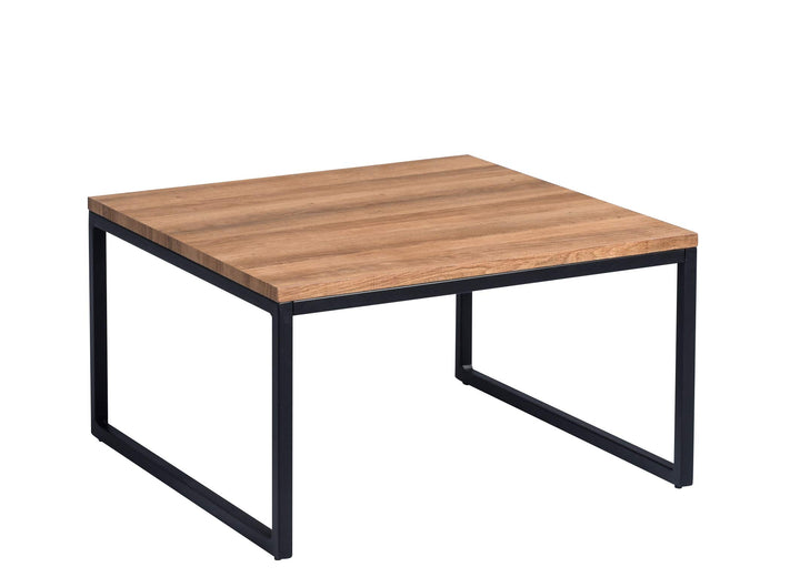 M2 Kollektion Jakarta 1 Couchtisch, MDF Dekor Eiche braun, 60x60cm, Höhe 35cm, Jakarta 1
