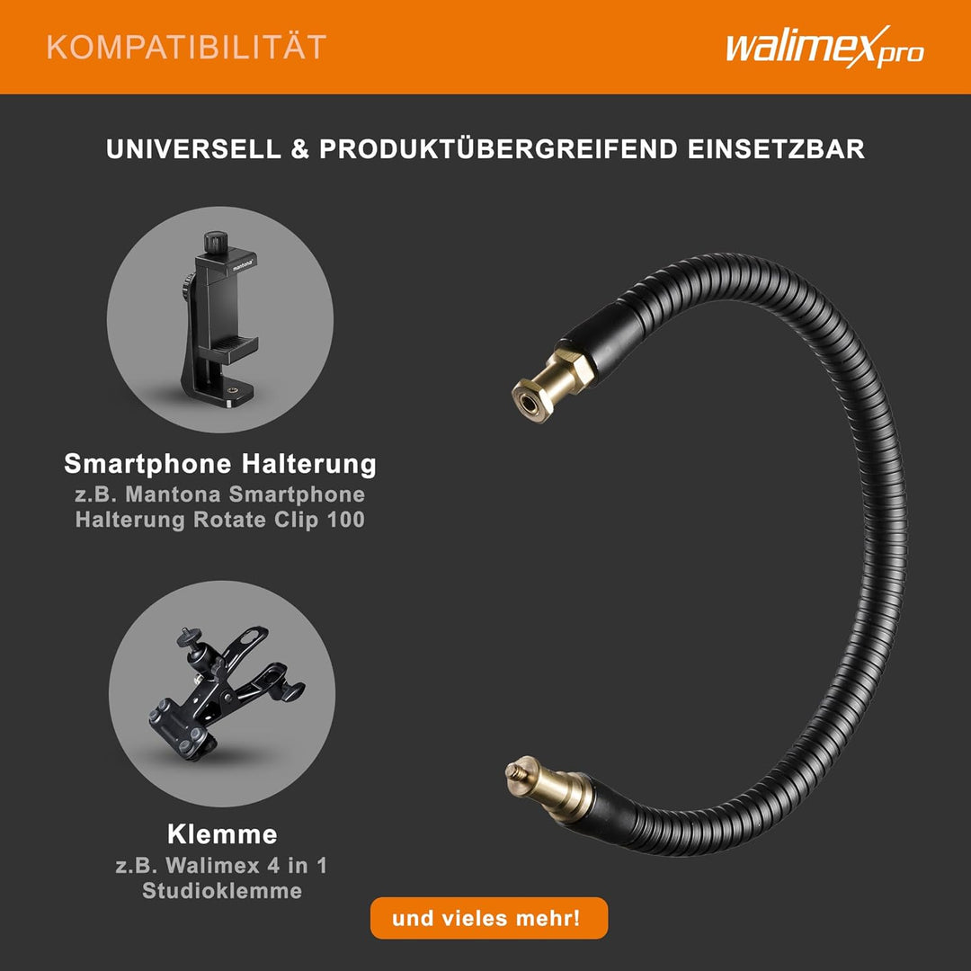 Walimex Pro Flexible Halterung Schwanenhals XL, XL