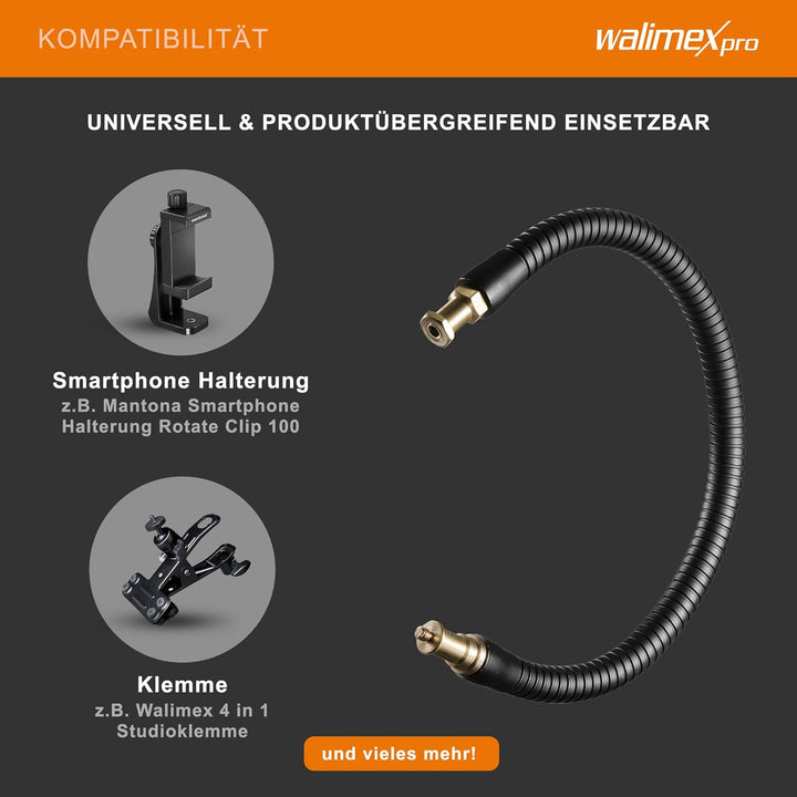 Walimex Pro Flexible Halterung Schwanenhals XL, XL