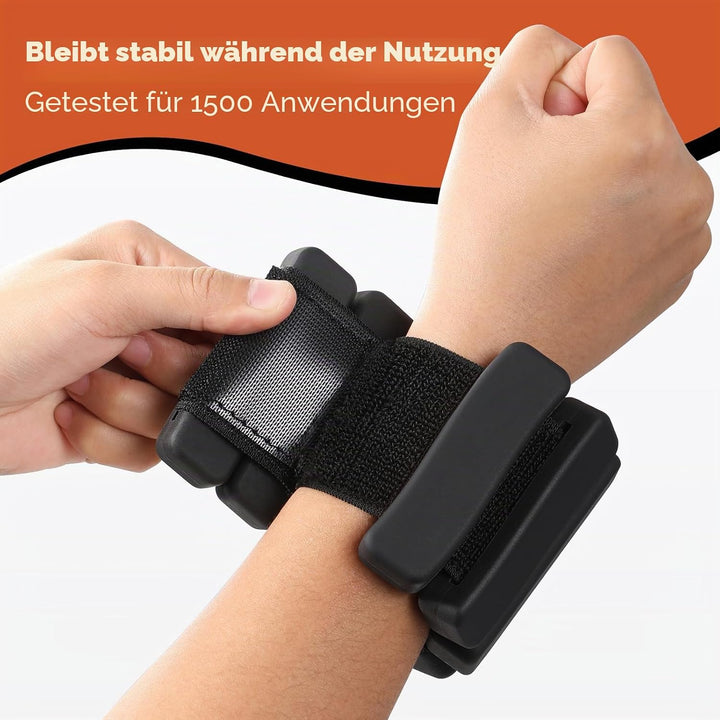 Sportneer tragbare Gewichtsmanschetten – 2er-Set (Jeweils 1 kg) für Damen und Herren, modisches knöc