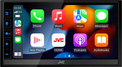 JVC KW-M785DBW - 17,3 cm (6,8") Digital Media AV-Receiver mit Wireless CarPlay & Android Auto (4x50W