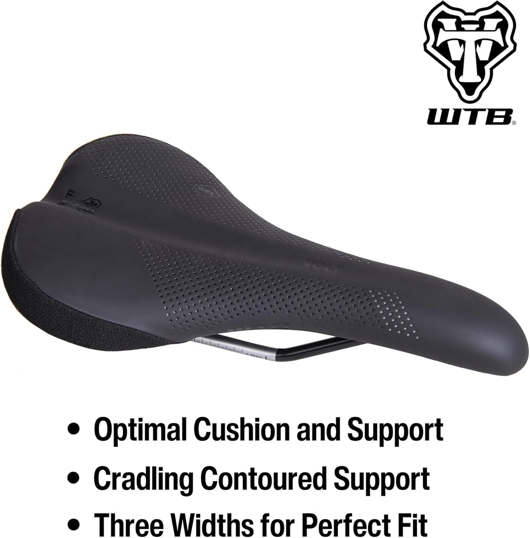 WTB Sattel Volt Schwarz, Titan - Rail Titan/Schwarz Wide, Titan/Schwarz Wide