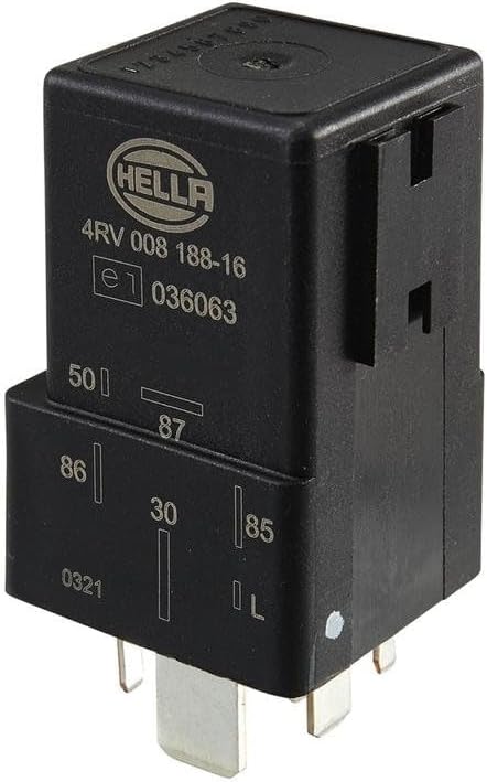 HELLA 4RV 008 188-161 Steuergerät, Glühzeit - 12V - 6-polig - Vorglühzeit: 8sec. - ohne externe Temp