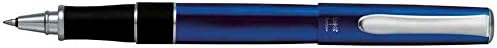 Tombow BW-2000LZA44 Tintenroller Havanna Aluminium inklusive Geschenkverpackung, azurblau, Azurblau