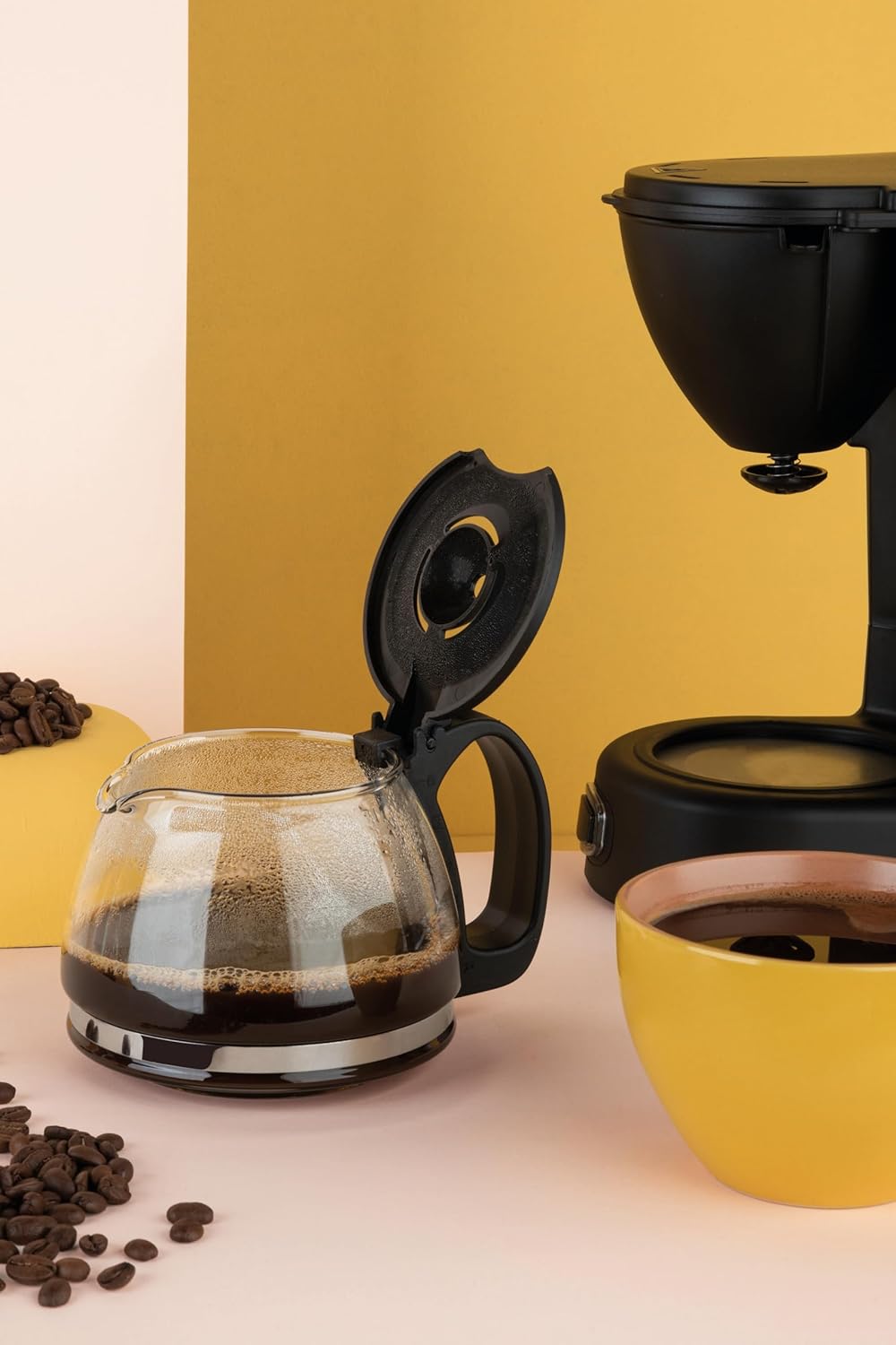 Jata Jeca1750 Drip Coffee Maker One Size Schwarz, Schwarz