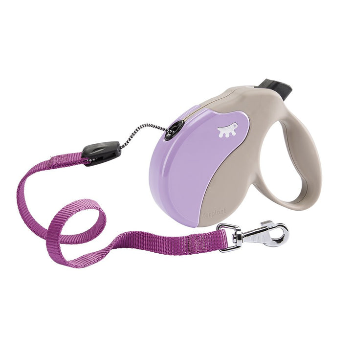 Ferplast Hundeleine Amigo MEDIUM, Rollleine mittelgrosse Hunde bis 25 kg. Schnur max. 5 m. Einzelner