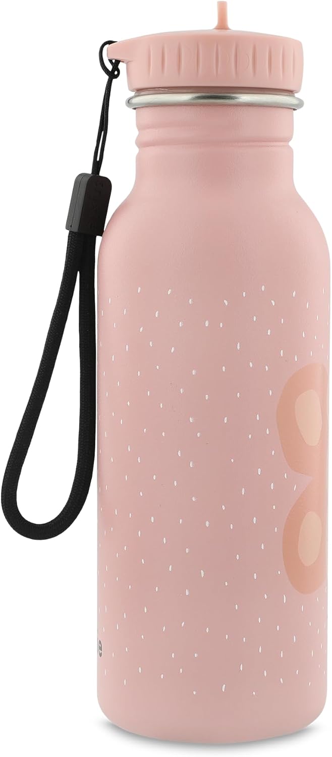 Trixie Trinkflasche Kinder 500ml, Wasserflasche Kindergarten, auslaufsicher | Kinderflasche für Jung