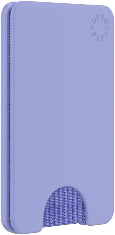 Popsockets: PopWallet für MagSafe - Schlanker, Repositionierbar Kartenhalter für Smartphones und Hül