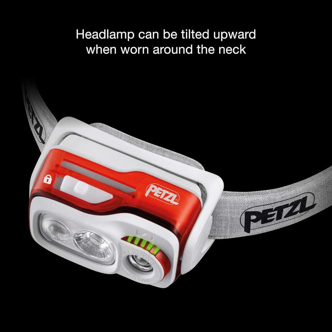 PETZL Stirnlampe Swift RL - 900 Lumen Schwarz Einheitsgrösse, Schwarz Einheitsgr&#xF6;&#xDF;e