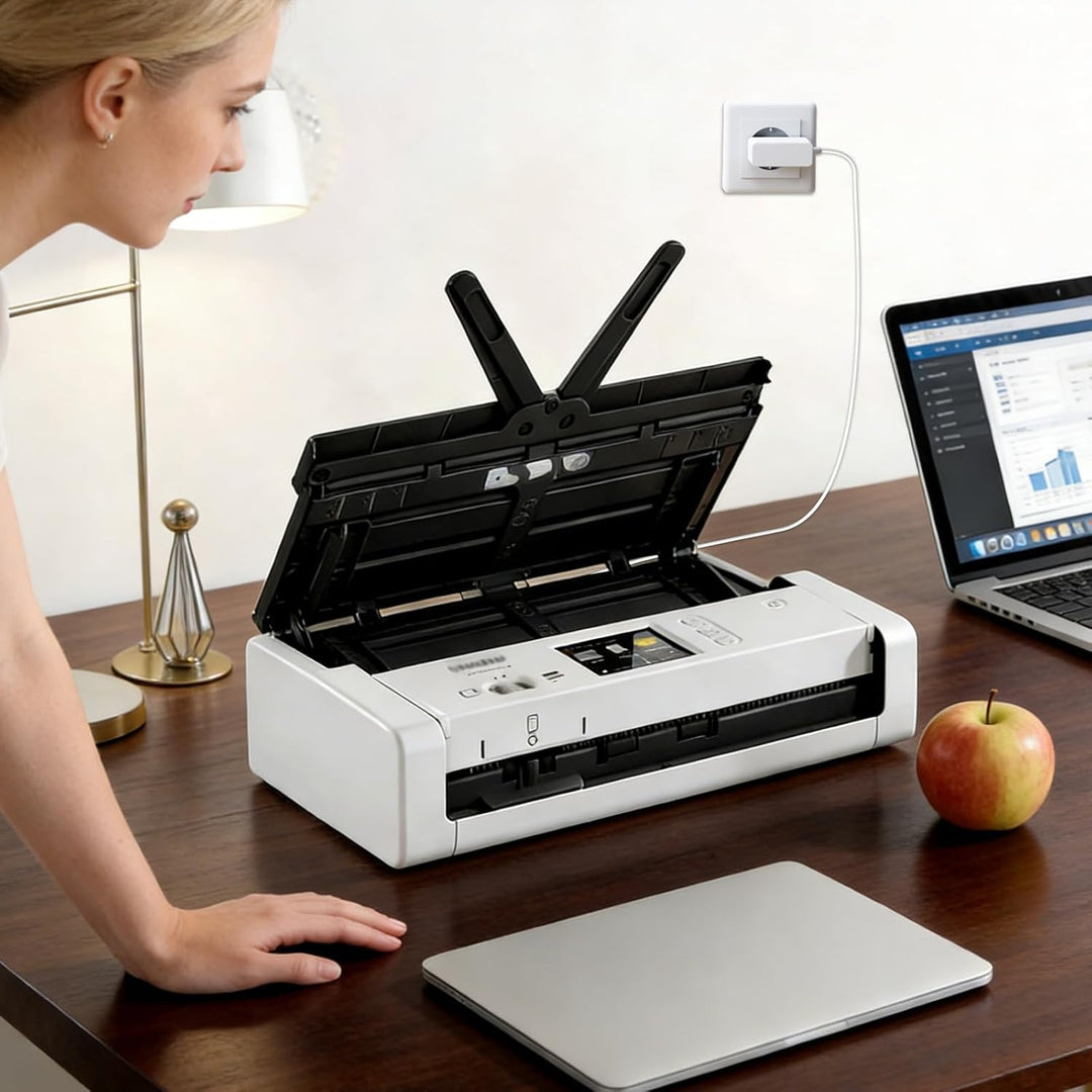 5V 3A Netzteil Etikettendrucker Ladekabel Kompatibel mit Brother Mobiler Scanner ADS-1190,ADS-1200,A